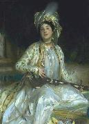 John Singer Sargent Sargent emphasized Almina Wertheimer exotic beauty in 1908 by dressing her en turquerie Sweden oil painting artist
